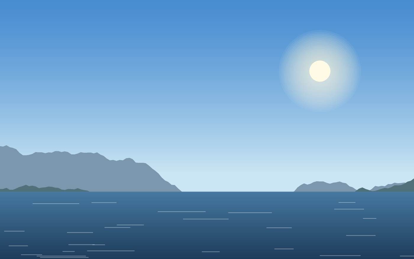 Landschaftsillustration