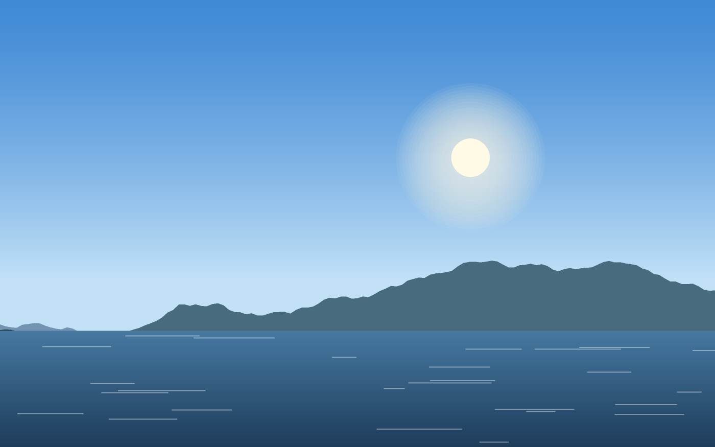Landschapsillustratie