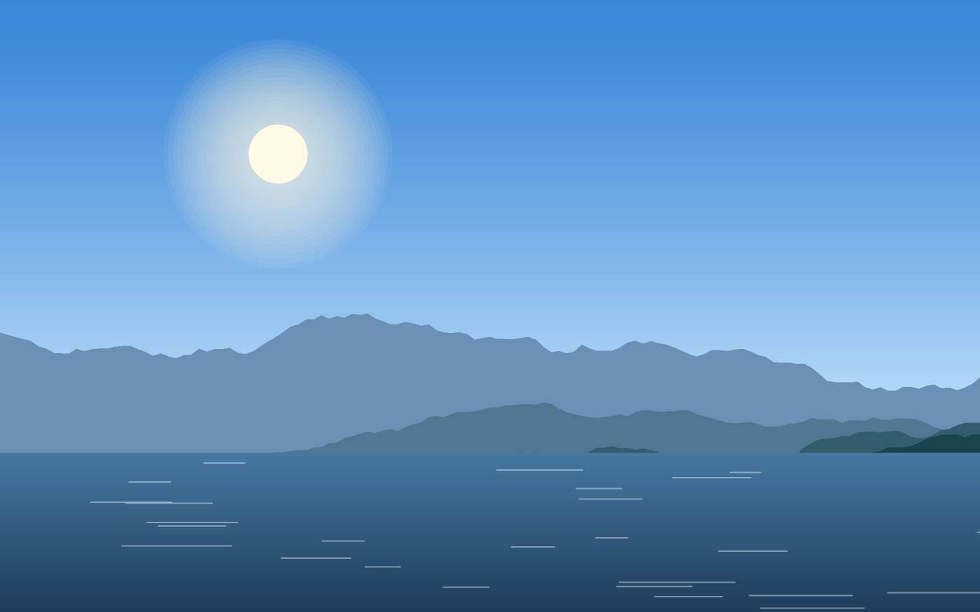 Landschaftsillustration