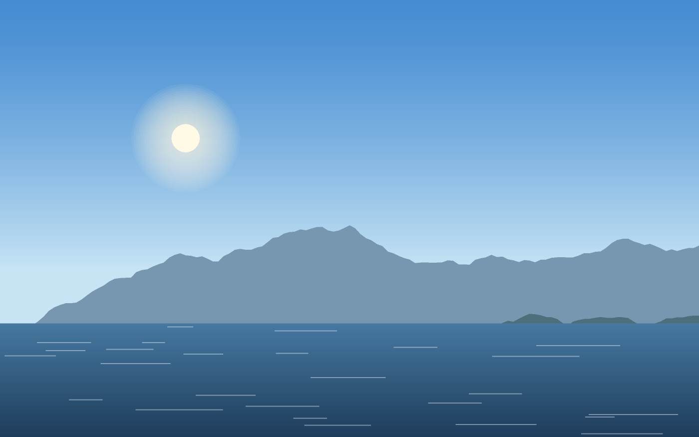 Ilustrace krajiny