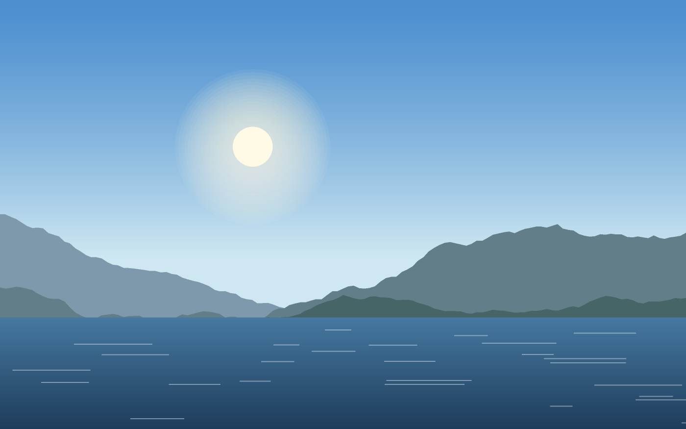 Landschaftsillustration