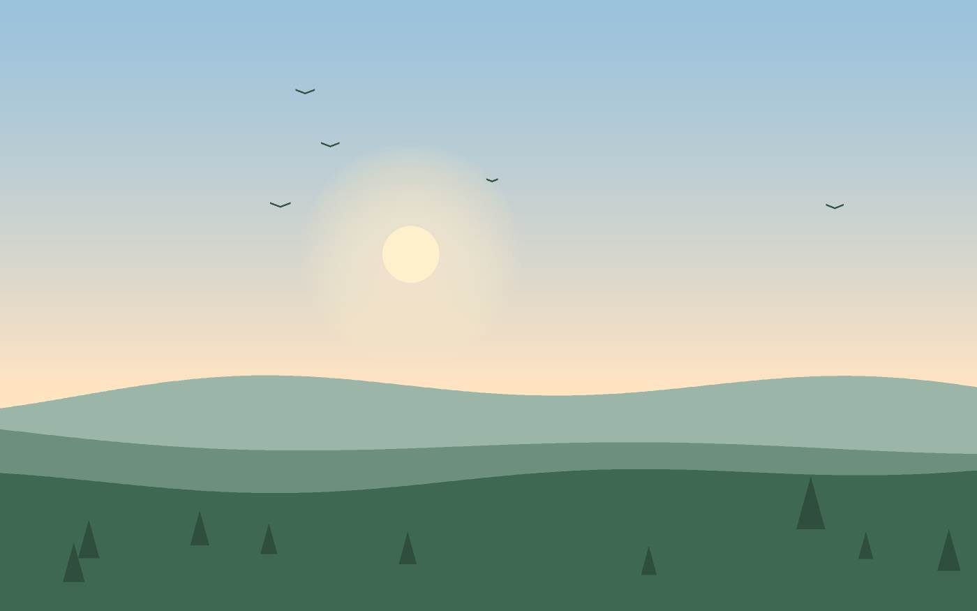 Landskabsillustration