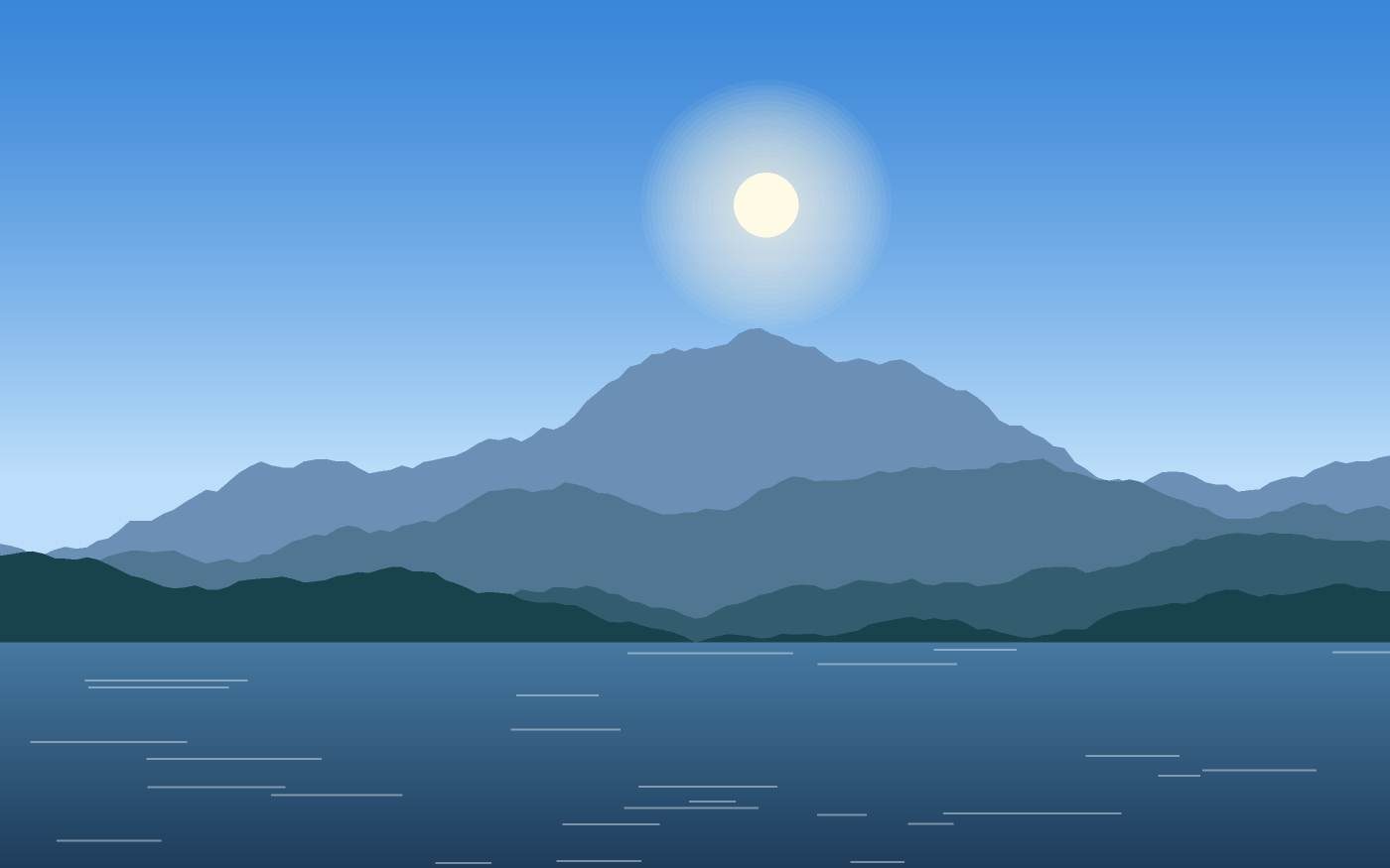 Ilustración de un paisaje