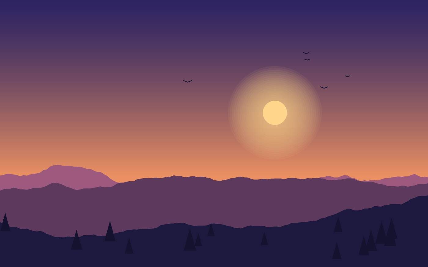 Illustration de paysage
