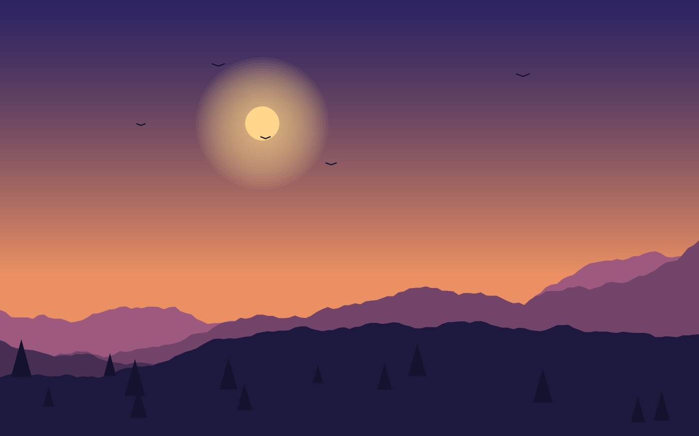 Illustration de paysage