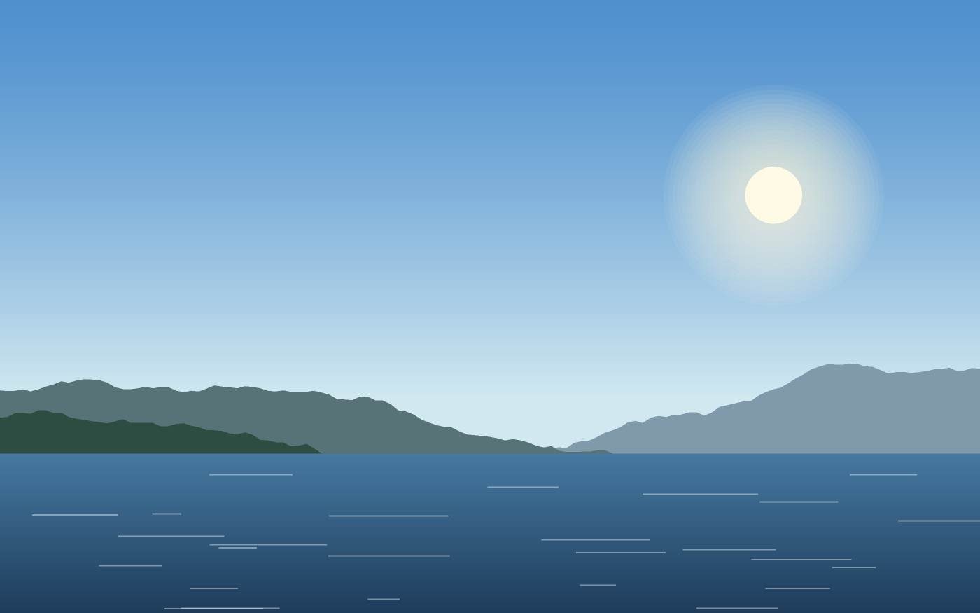 Landschapsillustratie