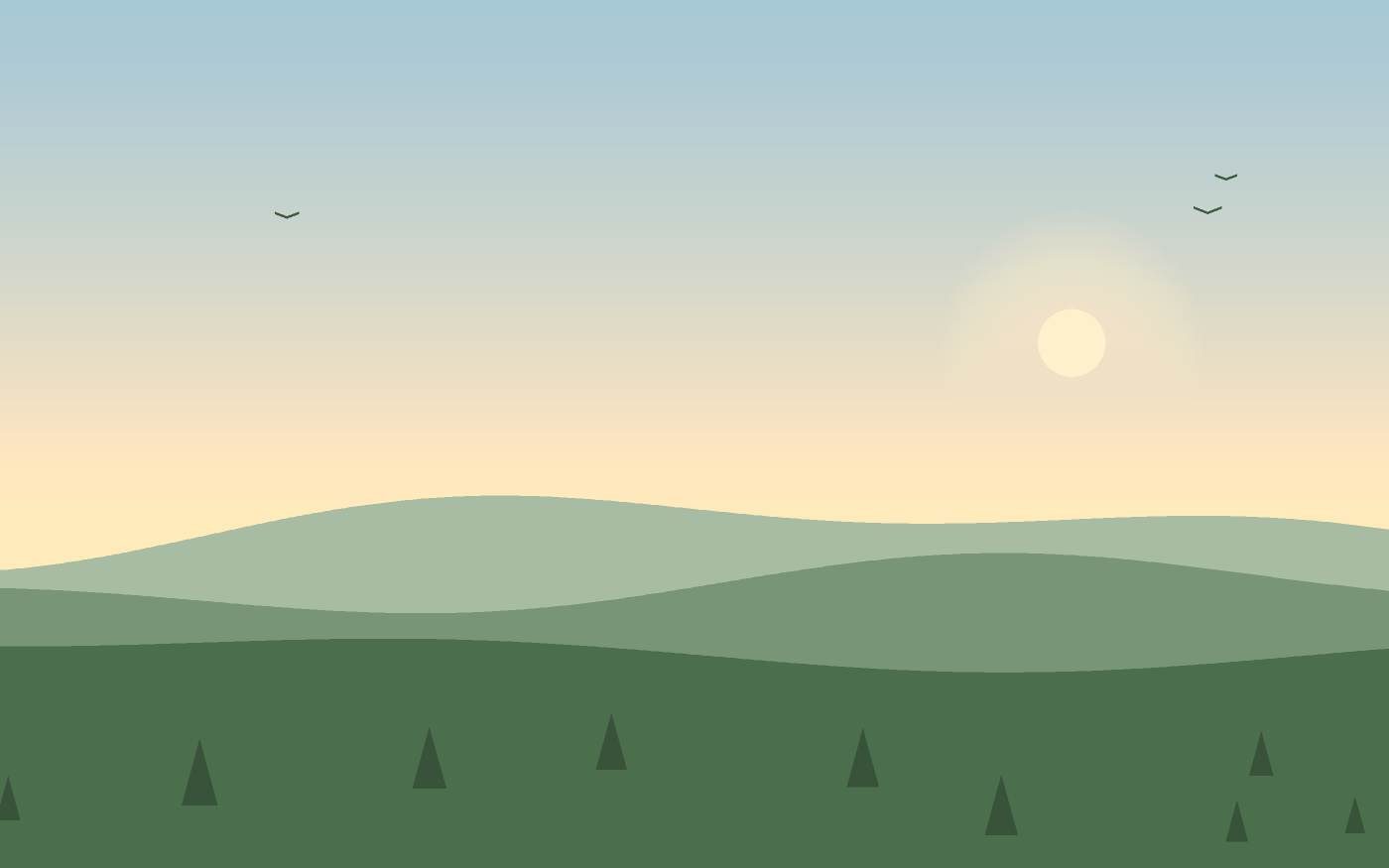 Ilustracja krajobrazu