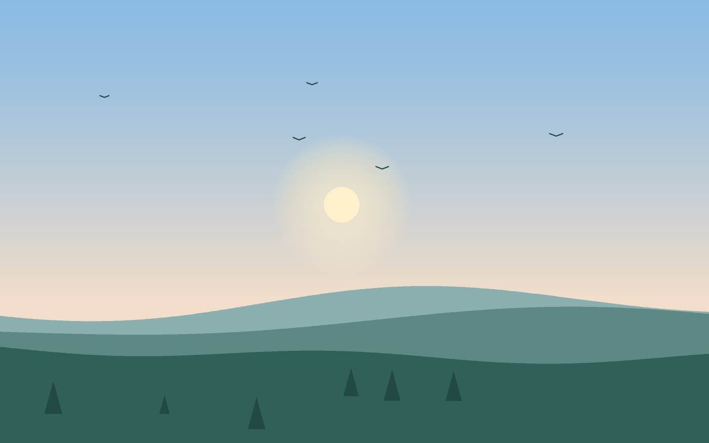 Landskapsillustration