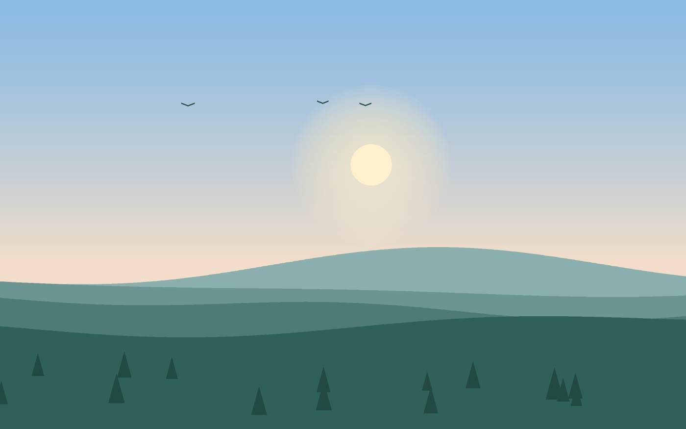 Landskapsillustration