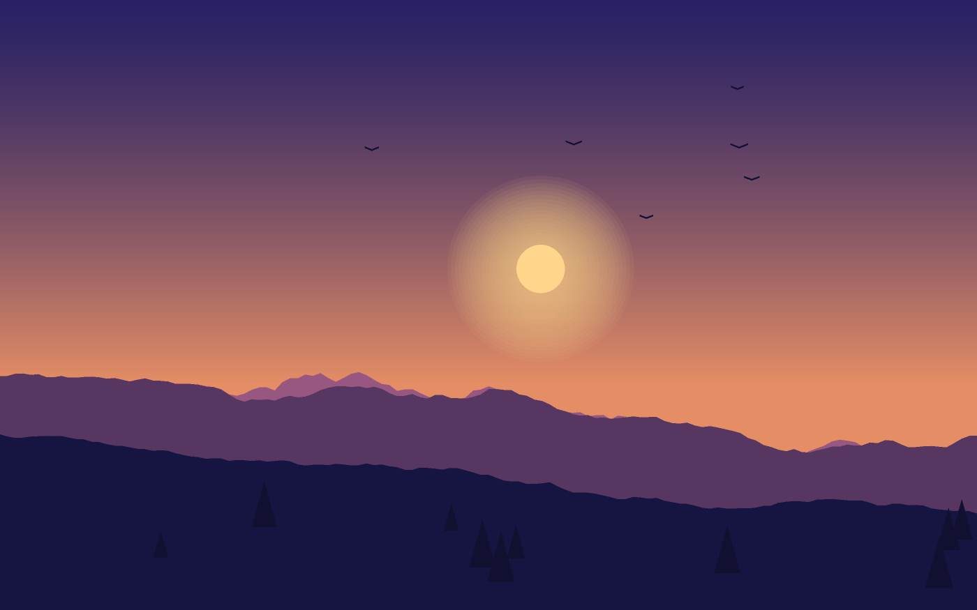 Landskapsillustration