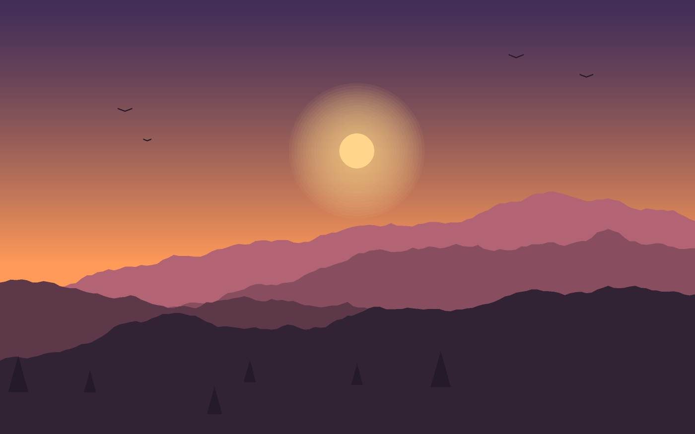 Landskapsillustration