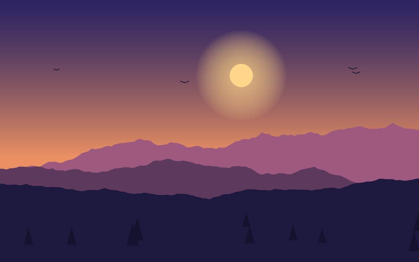 Landscape illustration