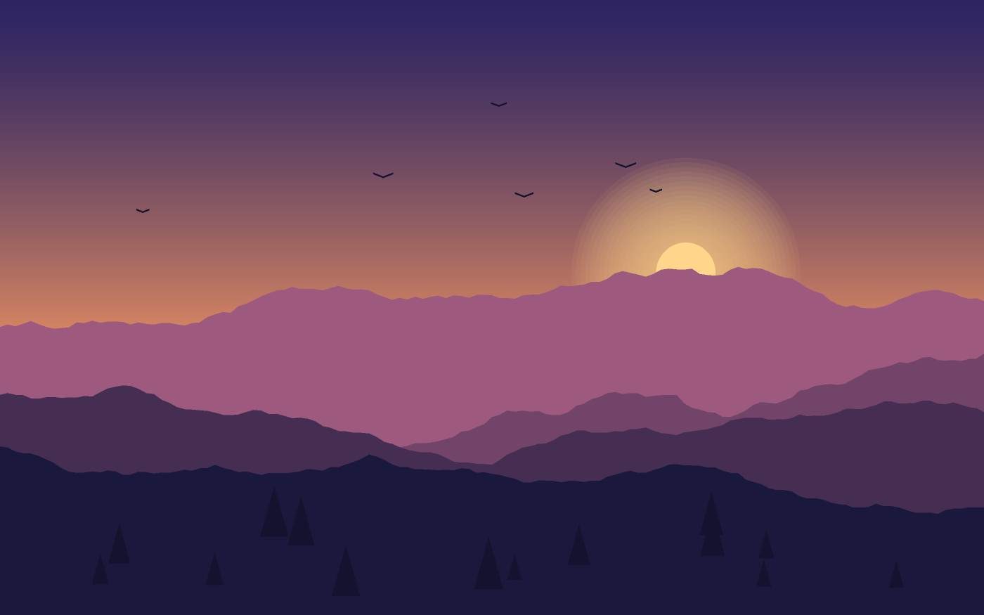 Landscape illustration